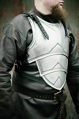 Medieval Jacket Warrior Armor LARP Steel Cuirass Knight Breastplate Costume • $167