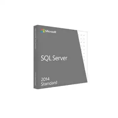 Microsoft SQL Server 2014 Standard 8 Core Unlimited CALs. Authentic License • £312.76