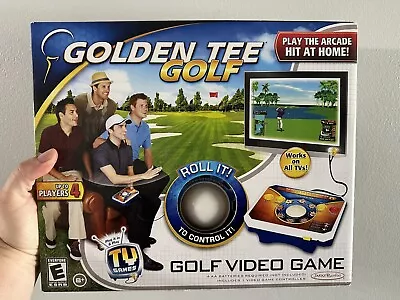 2011 Jakks Pacific GOLDEN TEE Golf Plug N Play Classic Home TV Edition Game NEW • $99.99