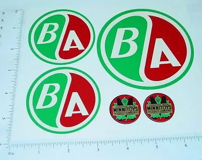 Otaco Minnitoys B/A Tanker Truck Sticker Set MN-007 • $22