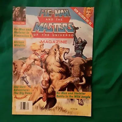 He-man And The Masters Of The Universe Magazine Summer 1988  • $20