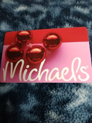 Michaels Gift Card Value $50 Buy It Now $43free Shipping! • $42