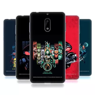 Official Aquaman Movie Graphics Soft Gel Case For Nokia Phones 1 • $19.95