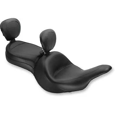 Mustang Motorcycle Products Wide Vintage Seat - Driver Backrest - Vaquero 79688 • $1010