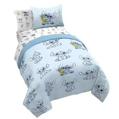 Lilo & Stitch Kids Reversible 100% Organic Cotton Bed Set-T872916003 • $164.95