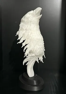 The Firehawk Eagle Statue Figurine | Glow In The Dark Orange 3D Printed • £28