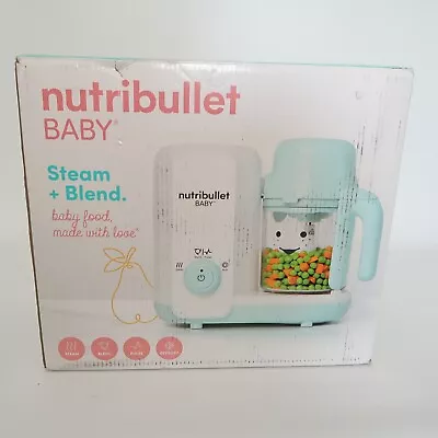 Nutribullet Baby Steam And Blend Baby Food Blender (Blue/White) NEW OPEN BOX • $62.87