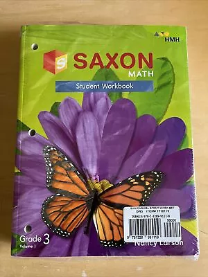 Saxon Math Student Workbook Set Grade 3 Homeschooling Set • $55