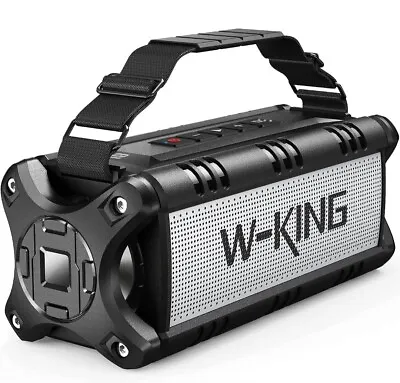 W-KING 50W (70W Peak) Bluetooth Speaker Portable Wireless Speakers Waterproof • £65