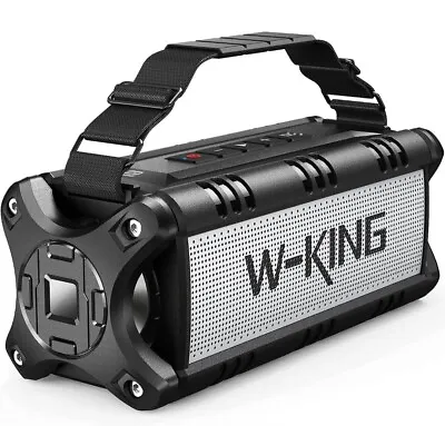 W-KING D8 50W (70W Peak) Bluetooth Speaker Portable Wireless Waterproof • £48