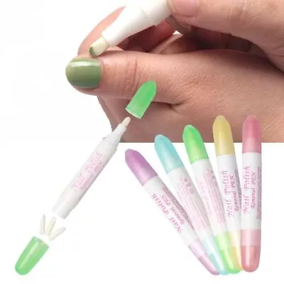 Nail Polish Corrector Pens - Nail Gel Remover Pen Manicure Tool Accessories 5pcs • $14.41
