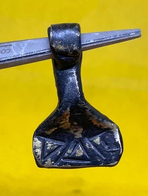 £0.58 • Buy Rare Ancient Viking Bronze Thor's Hammer Pendant Axe Amulet 9th-12th Century Ad 