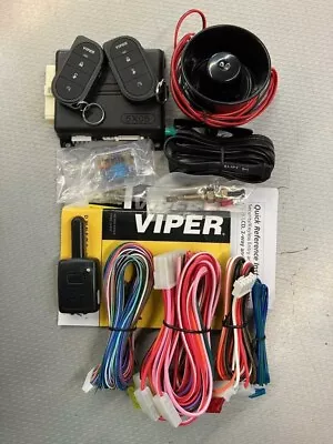 Viper 5105V Enhanced 1-Way Security & Remote Start System -White Box • $119.99