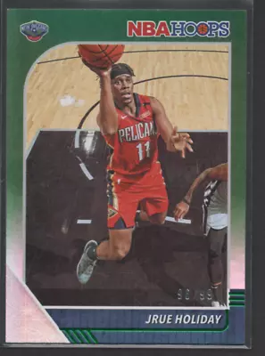 2019-20 Panini NBA Hoops - Green #118 - Jrue Holiday /99 • $4.95