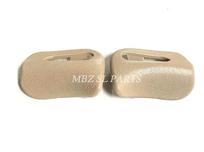 Beige Sun Visor Trim Caps R129 SL500 SL600 1994-2001 Textured All Colors • $49.95