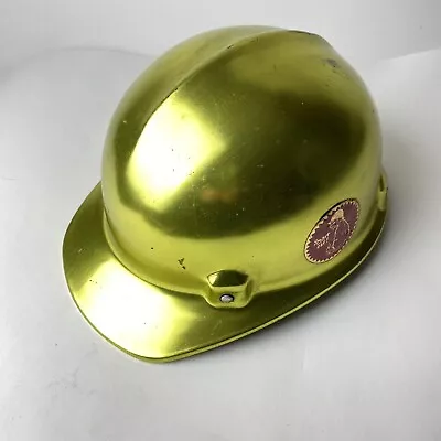 Vintage Jackson Products Alumicap Hard Hat Aluminum Mining Helmet Construction • $78.75