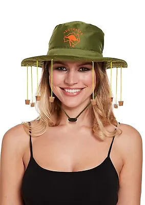 £9.11 • Buy HENBRANDT Hat Australian With Corks For Fancy Dress Party Accessory