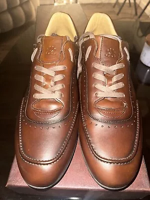 Mezlan Size 11 Tivoli(Calfskin) Cognac & The Wyatt (Suede/Calfskin) Black • $140