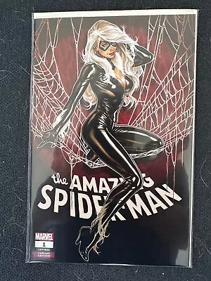 Amazing Spider-Man #1 (802) Mark Brooks Black Cat Variant NM- • $20