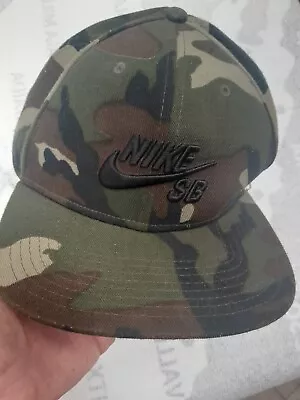 CAMO Nike Sb Cap Hat • £15