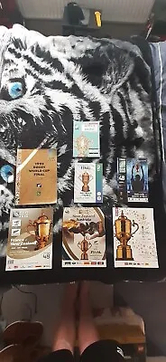 £425 • Buy Rugby World Cup Final Programme Bundle *MUST SEE* 1991,95,99,2007,11,15,19