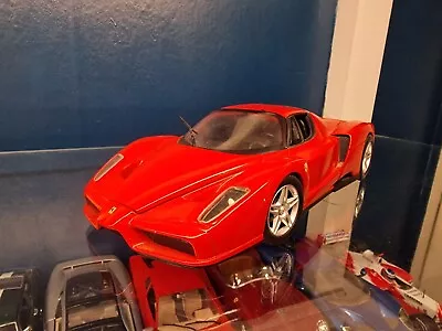 Hotwheels 1:18 Ferrari Enzo Diecast Model Car Spares Or Repairs  • £10