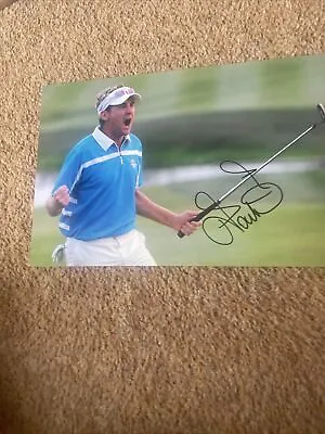 Signed IAN POULTER RYDER CUP HERO 12 By 8 Photo  • $12.43