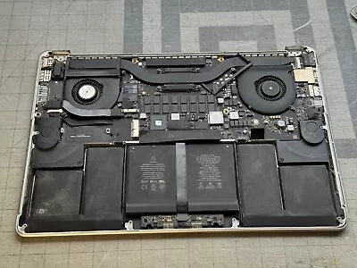 Macbook Pro A1398 2015 Logic Board And Top Case As-is Won't Turn On • $33.15