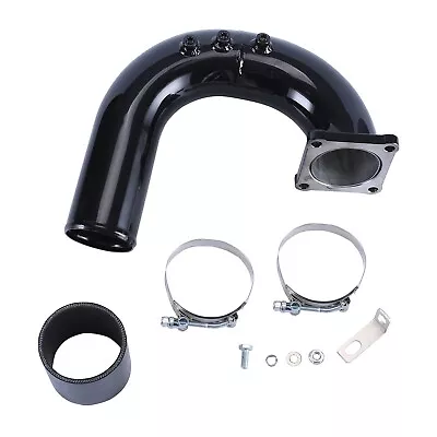 High Flow Intake Elbow Tube Pipe For Dodge Ram 5.9L Cummins Diesel 03-07 Black • $39.69