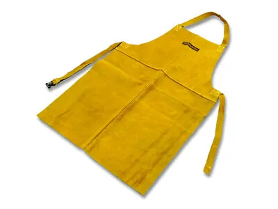 Weldability Premium Gold Leather Welding Safety Apron ESF240100Y • £13.50