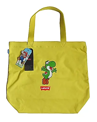 Levi's X Super Mario Yoshi Graphic Canvas Tote Bag Limited Edition New  • $86.44