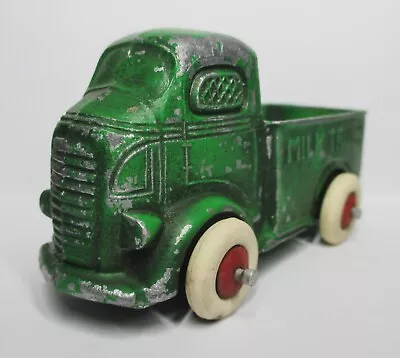 3.75  Slush Cast Milk Truck In Dark Green--tommy Toy? • $9.99