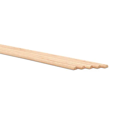 Split Oak Wood Dowel Rods 1/2” X 36” Unfinished For DIY Refacing | Woodpeckers • $26.99