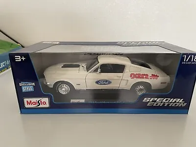 1968  Ford Mustang Gt  1/18 Nib Special Edition Diecast 428 Cobra Jet • $29.88