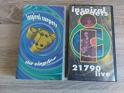 Inspiral Carpets The Singles + Live 21790 VHS Videos  • £2