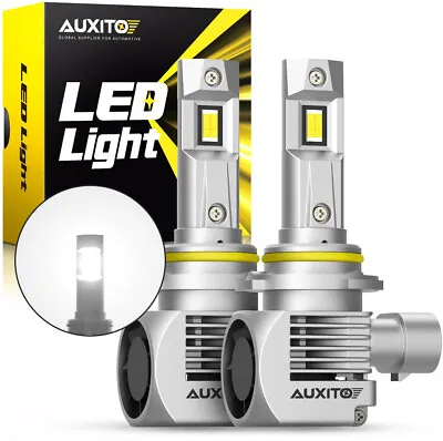 AUXITO CANBUS 9005 LED Headlight Super Bright Bulbs White High/Low Beam Q16 EOA • $44.99