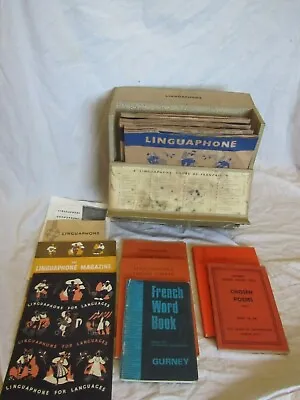 Vintage Linguaphone French Course For Gramophone 'Please Read' • £34.99