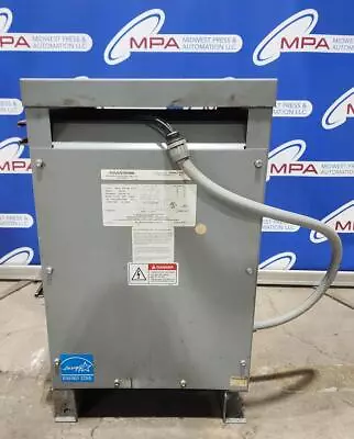 Powertran 3PTN43-15K-EE 480/240 Transformer 15 KVA 60 Hz 3 Phase  • $1250