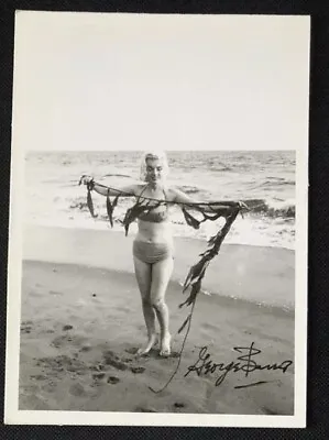 Marilyn Monroe SIGNED George Barris Original Pin-Up Photo Last Sitting Beach • $2500