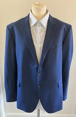 M&S Collection Men’s Indigo Tailored Suit - 52” Long Jacket 42” Waist 35” Leg • $31.12