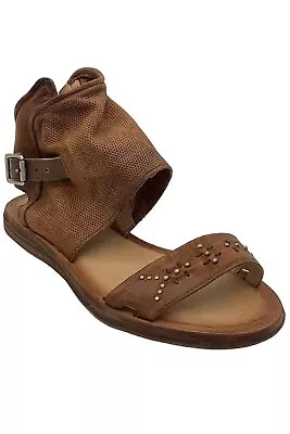 Miz Mooz Leather Sandals Forge Brandy • $47.99