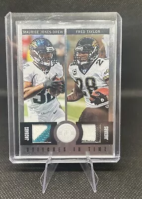 2012 Panini Totally Certified Maurice Jones-Drew Fred Taylor Dual Patch  /49 • $19.99