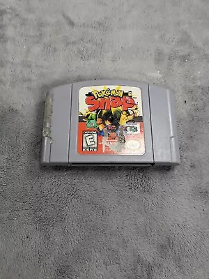 Pokémon Snap Nintendo 64 1999 N64 Pikachu Game Cartridge Only - Damaged Label • $19.98