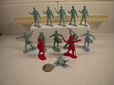 MARX Revolutionary War 1950s Colonial & Redcoat Figure Lot Of 13 8 Different • $8