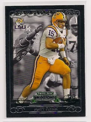 2008 Matt Flynn Press Pass Legends #22 Rookie Rc Lsu Tigers Green Bay Packers • $3.90