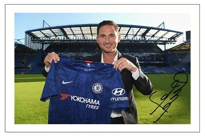 FRANK LAMPARD Signed Autograph PHOTO Fan Signature Gift Print CHELSEA Soccer • £3.79