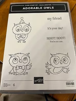Stampin' Up! Adorable Owls Stamp Set • $8