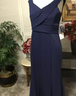 NWT Vintage Laundry By Shelli Segal Royal Blue  Formal Evening Ball Gown Dress 6 • $45