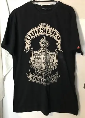 Quiksilver In Memory Of Eddie Aikau Surf Beach Hawaii T Shirt Size M • $12.84