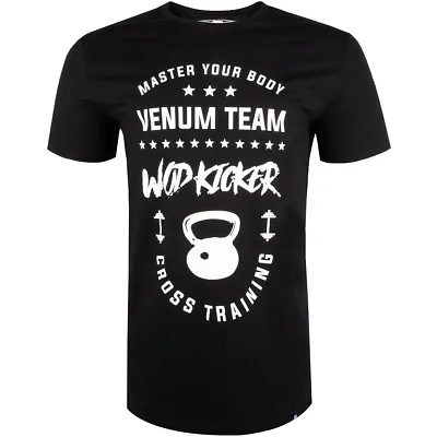 Venum Wod Kicker Crewneck T-Shirt - Black/White • $27.25